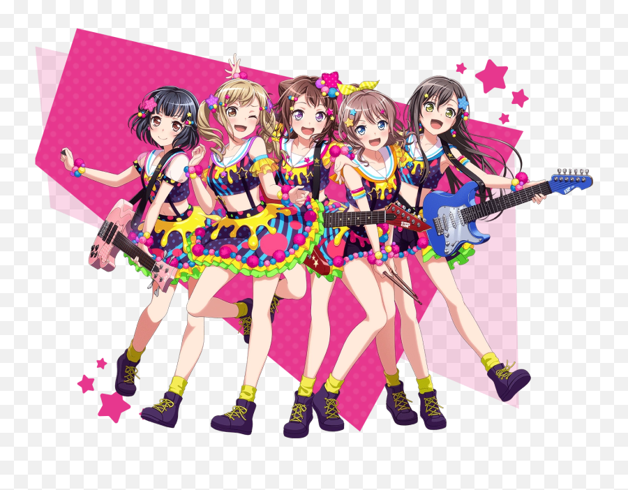 Poppinu0027party Bang Dream Wikia Fandom - Bang Dream Poppin Party Emoji,Boobies Emoji