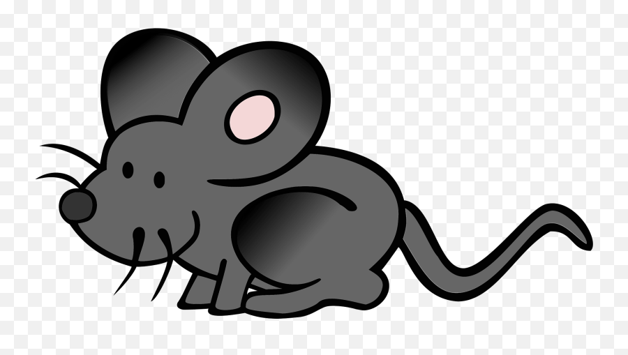 Gray Mouse Clipart Free Download Transparent Png Creazilla - Transparent Cartoon Mouse Png Emoji,Mice Emoji