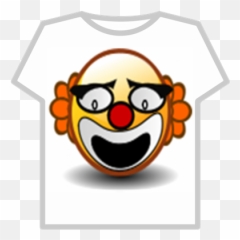 Clown Smiley - T Shirt Roblox Musculos Emoji,Clown Emoticon