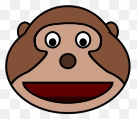 Ape Wajah - Monkey With Mouth Open Clipart Emoji,Ape Emoji
