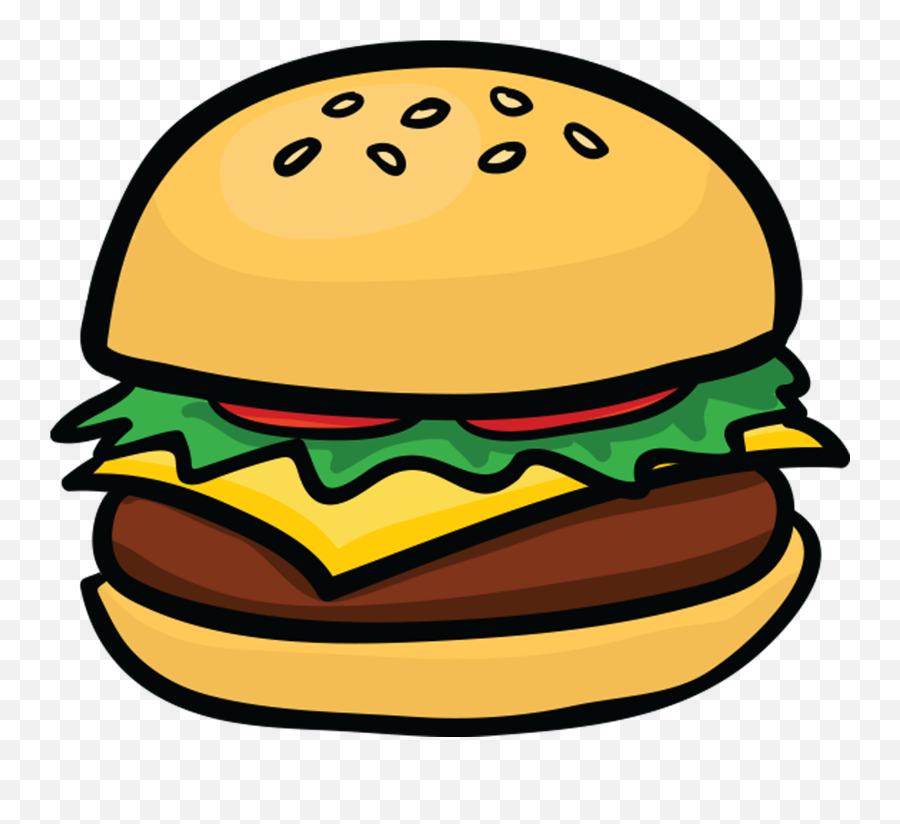 Junk Food Sticker Emoji Pack For - Cartoon Pictures Of Cheeseburger,Bk Emoji