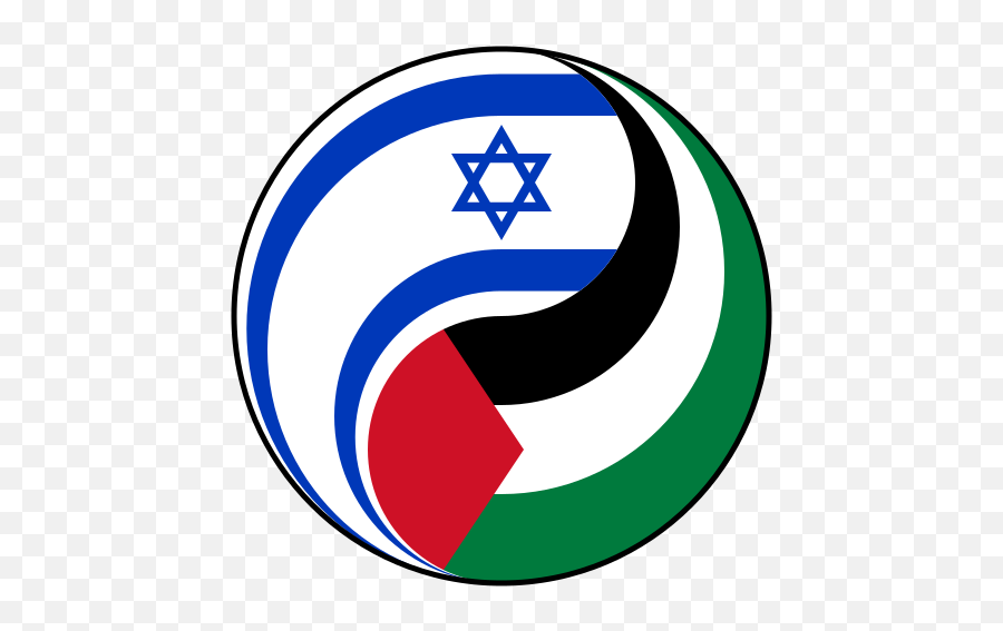 Israel - Israel Palestine Peace Logo Emoji,Bi Flag Emoji