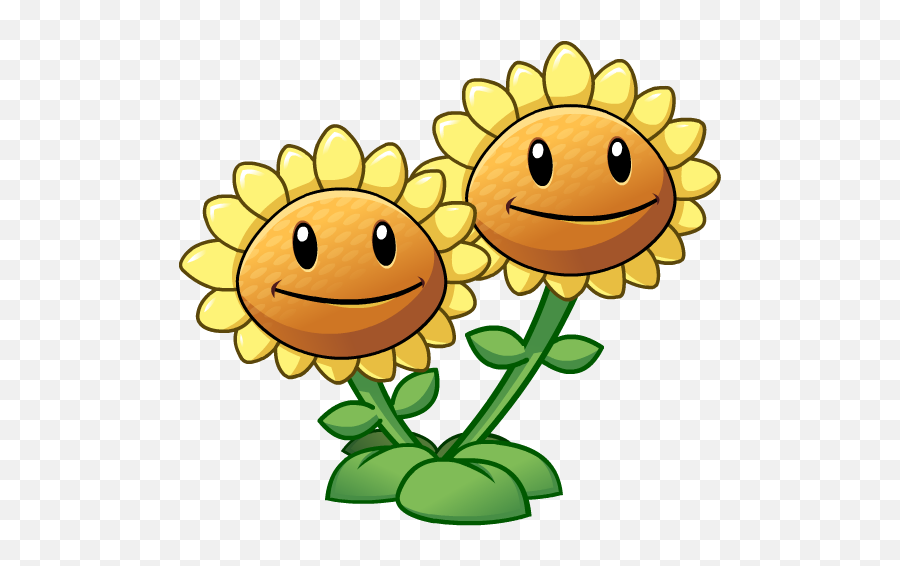 Yeah - Plants Vs Zombies Characters Emoji,Emoticon With Flower
