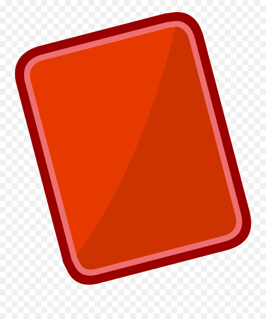 Penguin Cup 2014 Emoticons Red Card - Clip Art Emoji,Ace Card Emoji