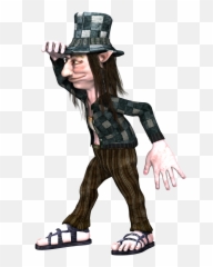 Elf Tale Hat Looking 3d - Illustration Emoji,Witch Hat Emoji