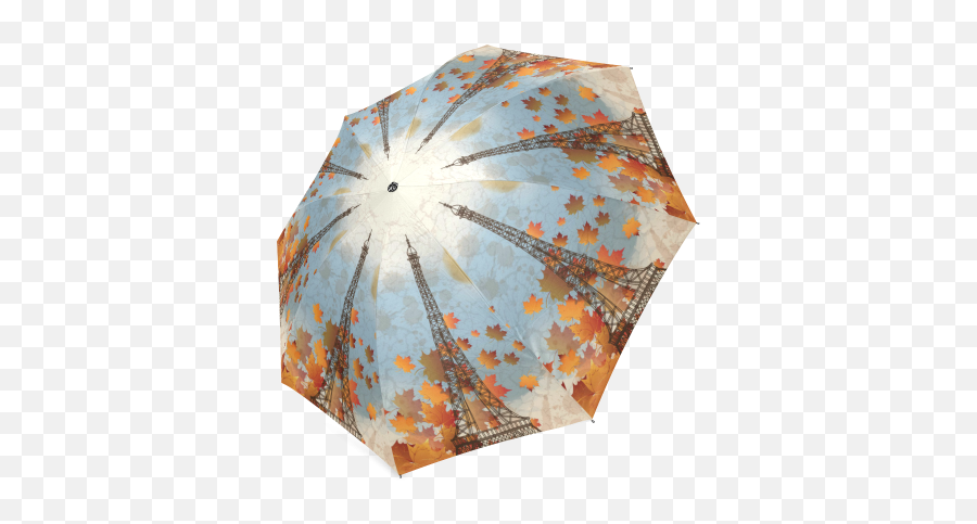 Us 2999 Interestprint Stylish Paris City Of Love Eiffel Tower Fold Umbrella - Umbrella Emoji,Umbrella Emoji