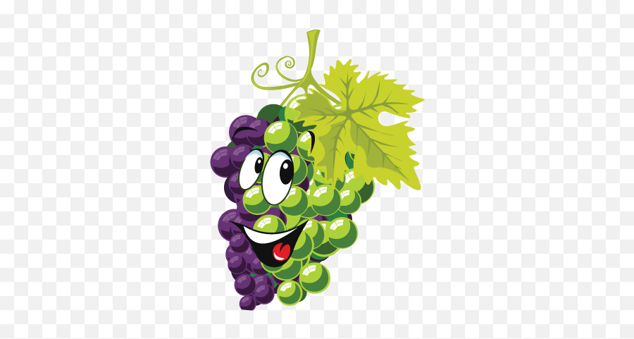 Free Cartoon Grapes Download Free Clip Art Free Clip Art - Cartoon Clip Art Grapes Emoji,Grape Emoji