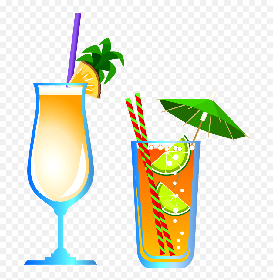 Mq Drinks Umbrella Coctail Tropical - Png Piña Colada Vector Piñas Coladas Emoji,Tropical Drink Emoji