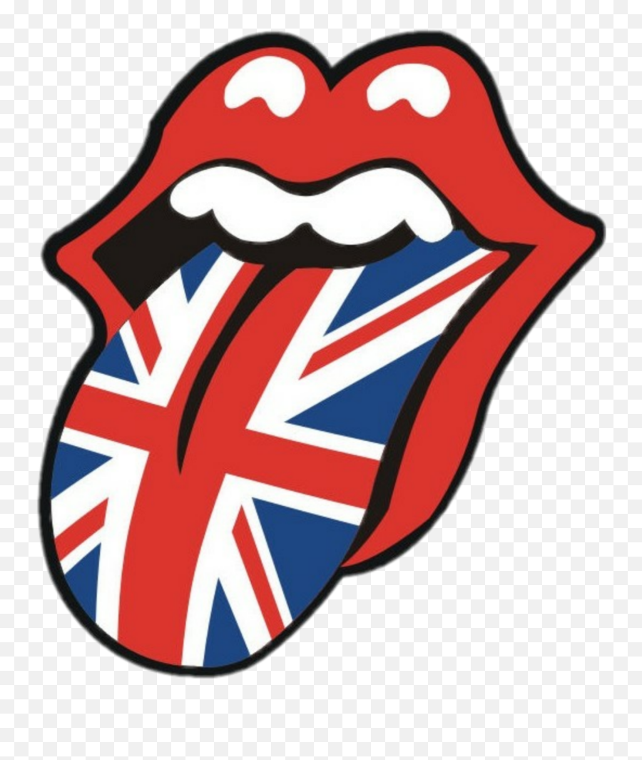 British - Sticker By Sarah Rolling Stones Logo Png Emoji,British Emoji