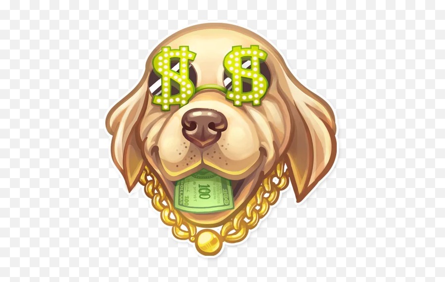 Dog Collection Stickers For Telegram - Dog Telegram Stickers Emoji,Golden Retriever Emoji