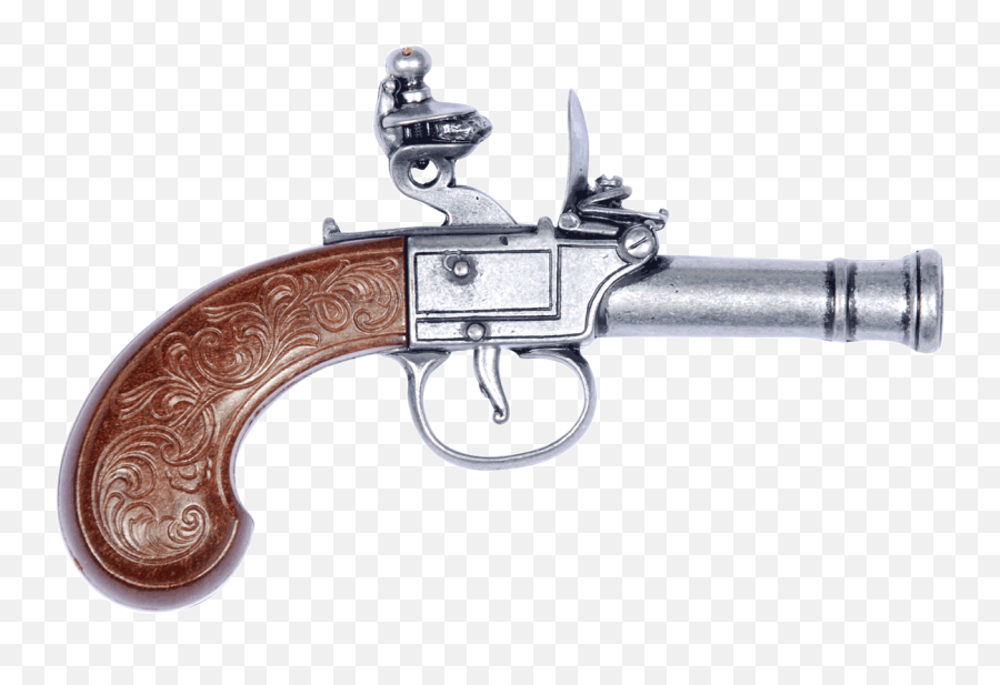 Handgun Pistol Transparent Png - Transparent Old West Gun Emoji,Old Gun Emoji