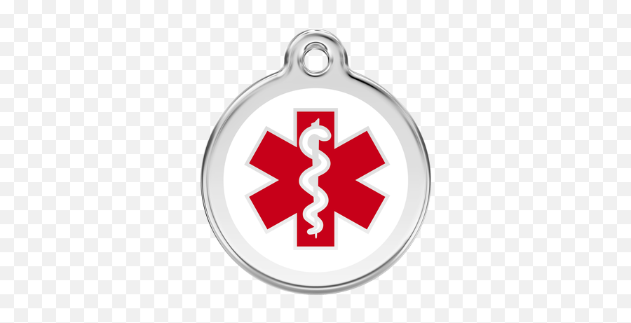 Red Dingo Enamel Tag Medical Alert - Red Dingo Medical Id Tag Large Emoji,Anchor Emoticon