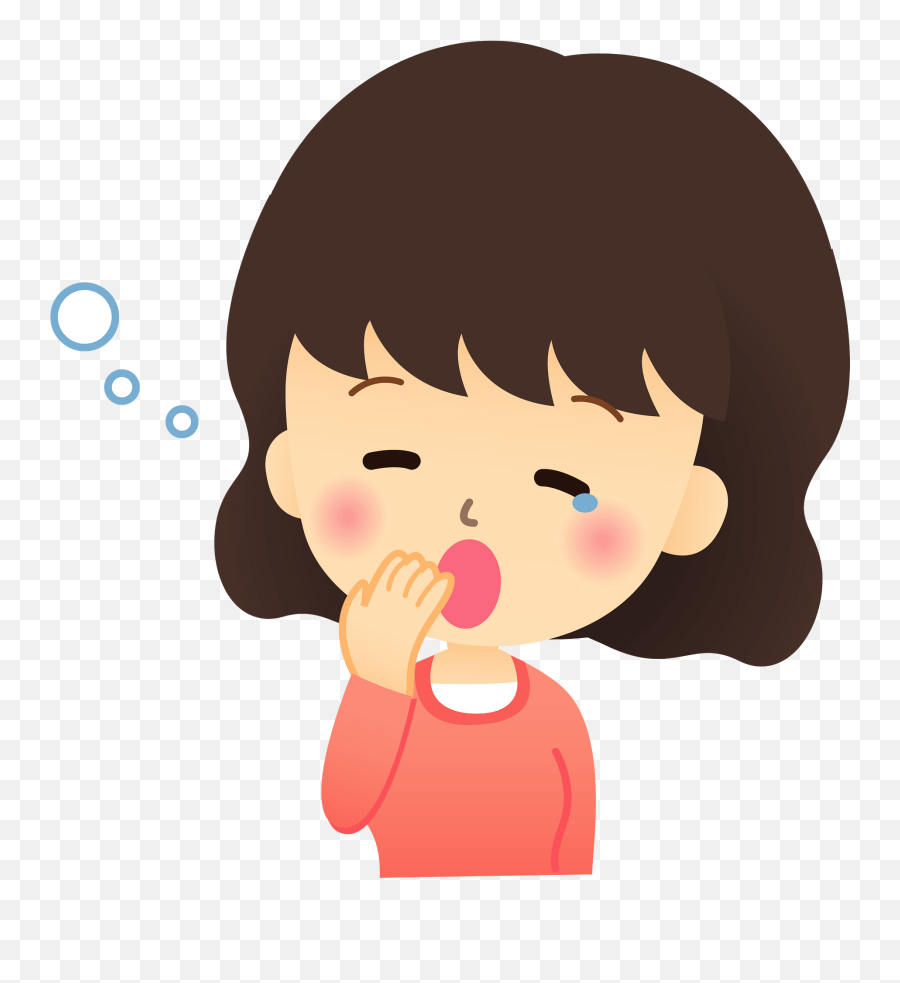 Woman Is Yawning Clipart - Yawn Clipart Emoji,Yawn Emoji