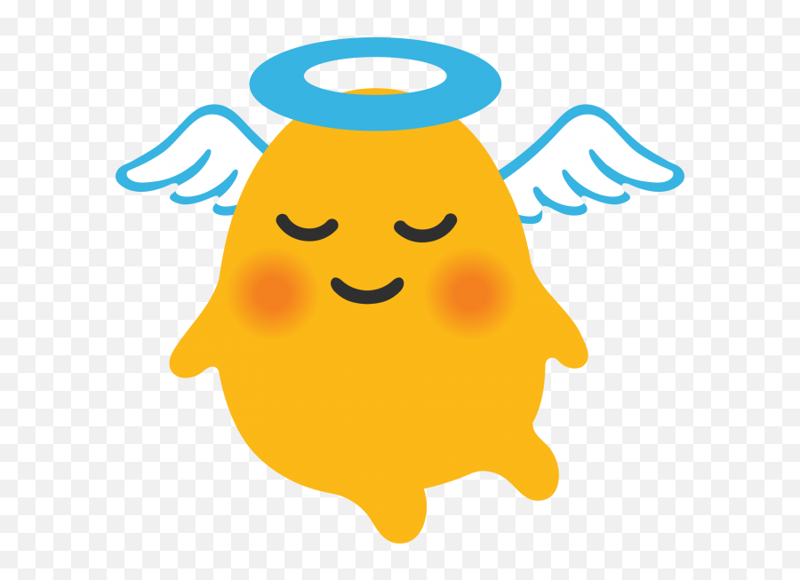 Emoji Png Transparent Emoji - Freepngdesigncom Android Baby Angel Emoji,High Resolution Emoji