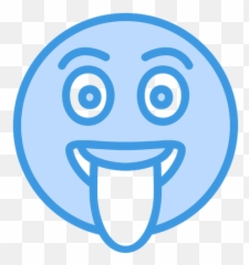 Tongue Emoji Icon Of Colored Outline Style - Available In Happy,Smiley Tongue Emoji