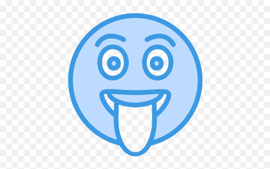 Tongue Emoji Icon Of Colored Outline Style - Available In Happy,Smiley Tongue Emoji