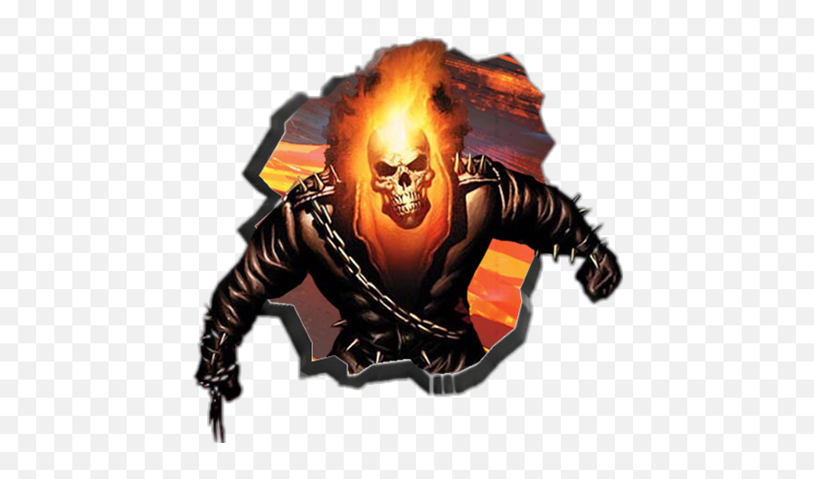 Largest Collection Of Free - Toedit Ghost Rider Stickers Ghost Rider Icon Png Emoji,Ghost Rider Emoji