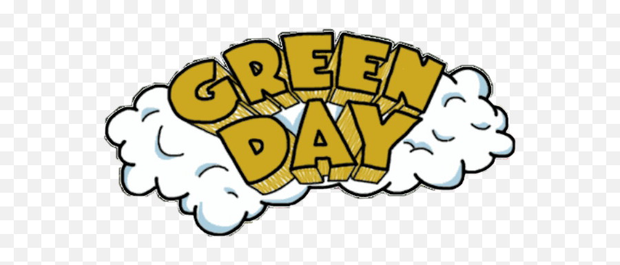 Greenday Green Sticker - Green Day Logo Dookie Emoji,Dookie Emoji