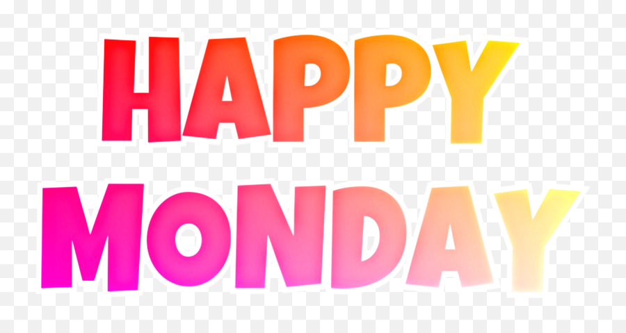 Happy Not Monday Red Pink Sticker By Nmelinaxx Emoji,Happy Monday Emoji