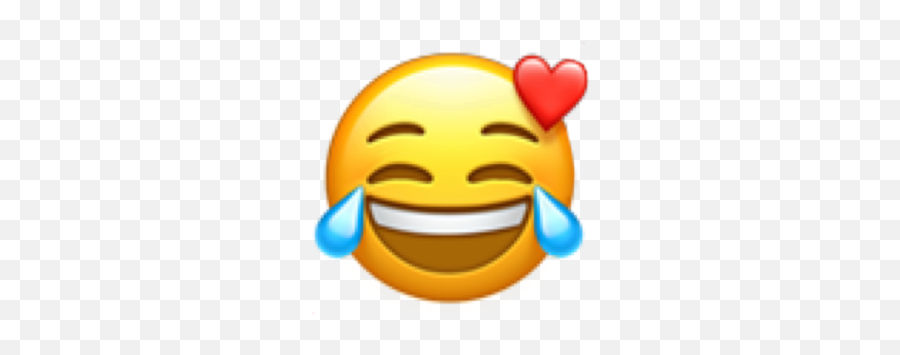 Emoji Laugh Love Crying Smiling Heart Freetoedit - Smiley,Smiling Crying Emoji