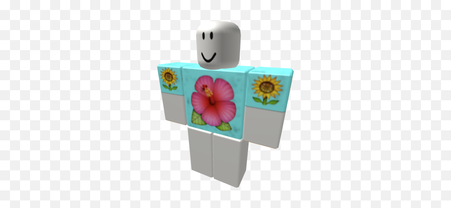 Flower Emoji - Headless Head Roblox,Blue Flower Emoji