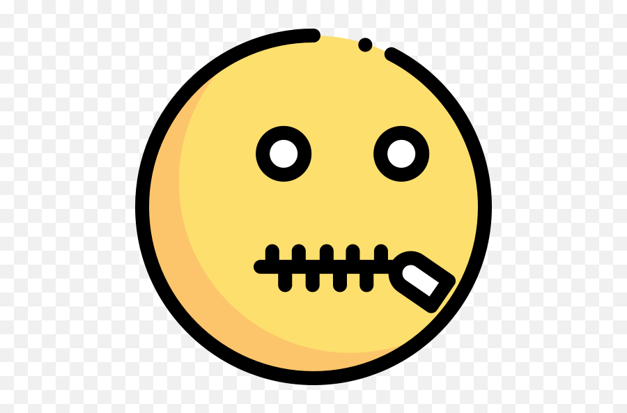 Shut Feelings Emoticons Icon Png And - Icon Emoji,Shut Up Emoji