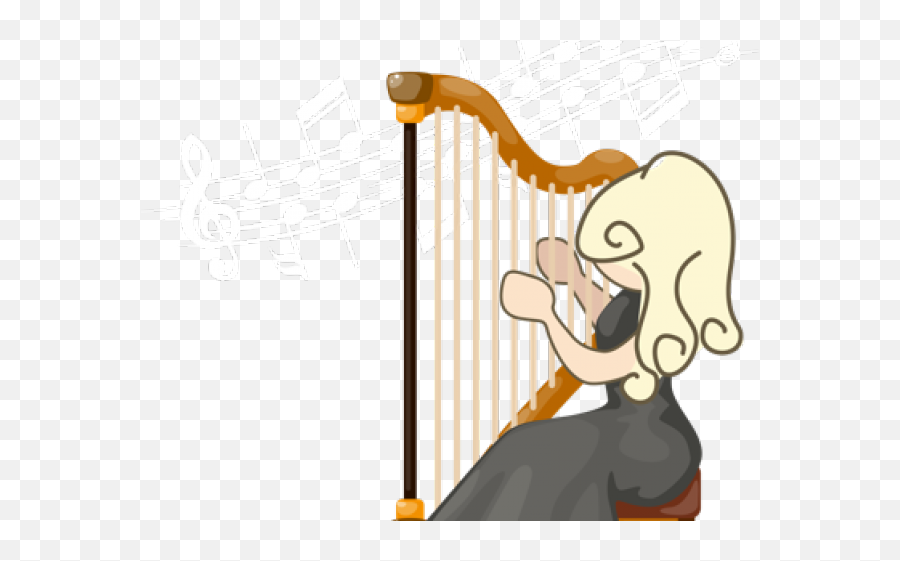 Clipart Arpa - Cartoon Emoji,Harp Emoji