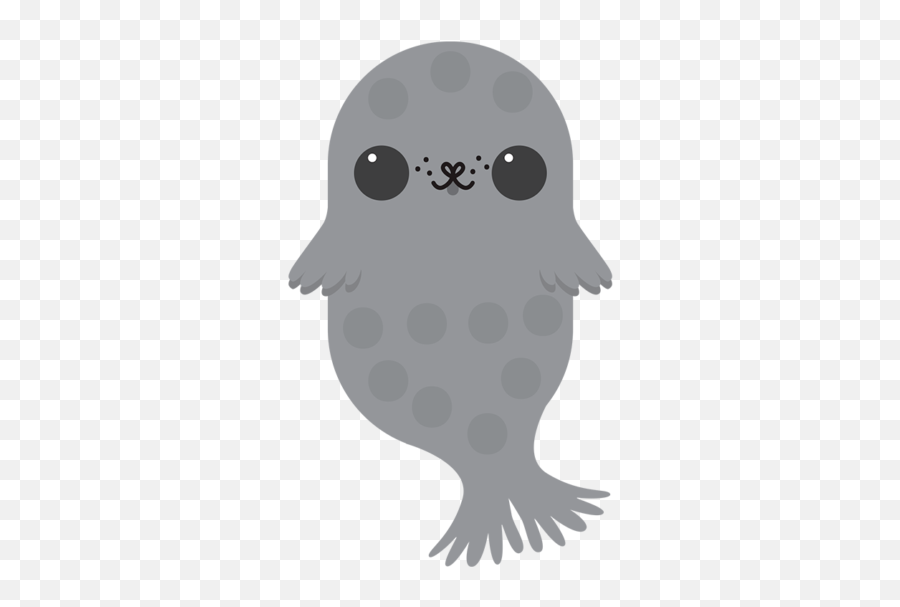 Pusa Hispida Saimensis - Ringed Seal Clipart Emoji,Bird Emoji