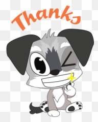 Yorkie Dog Emoji Stickers - Cartoon,Bye Dog Emoji