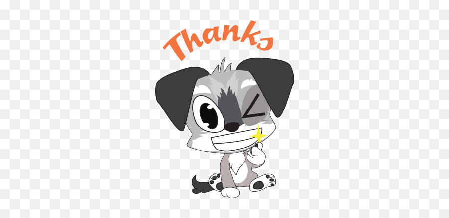 Yorkie Dog Emoji Stickers - Cartoon,Bye Dog Emoji