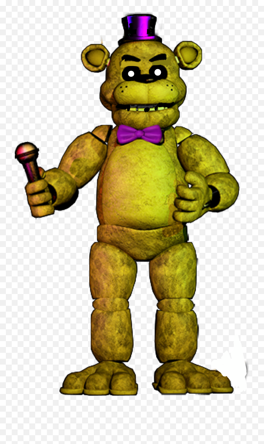 Canon Fredbear - Fnaf 1 Toy Freddy Emoji,Bear Fire Emoji