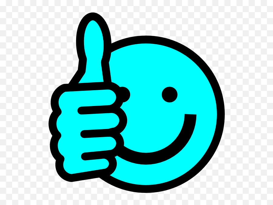 Funny Thumbs Up Clipart - Blue Thumbs Up Clip Art Emoji,Blue Thumbs Up Emoji