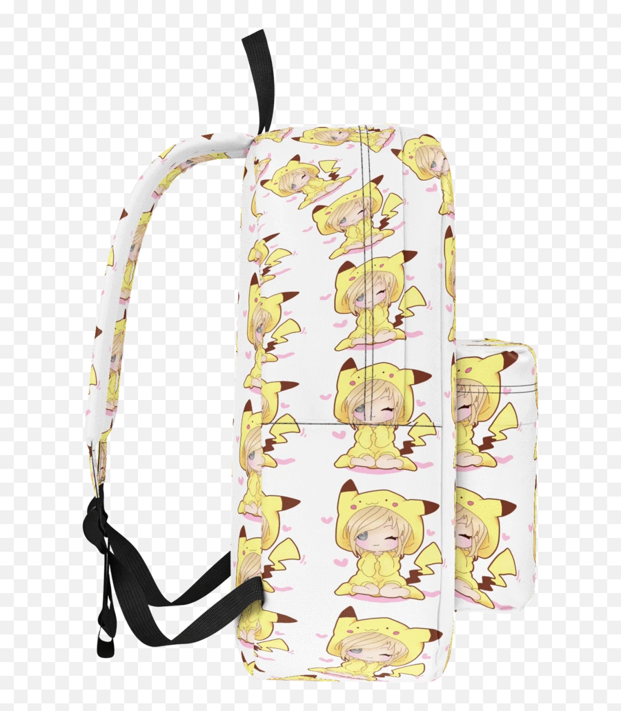 Picachu Girl Backpack - Backpack Emoji,Emoticon Backpack