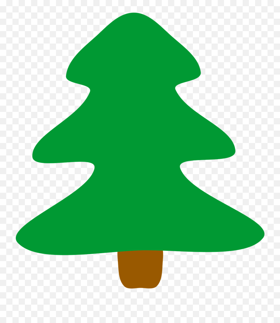 Christmas Tree Holidays Christmas - Cartoon Christmas Tree With Baubles Emoji,Christmas Carol Emoji