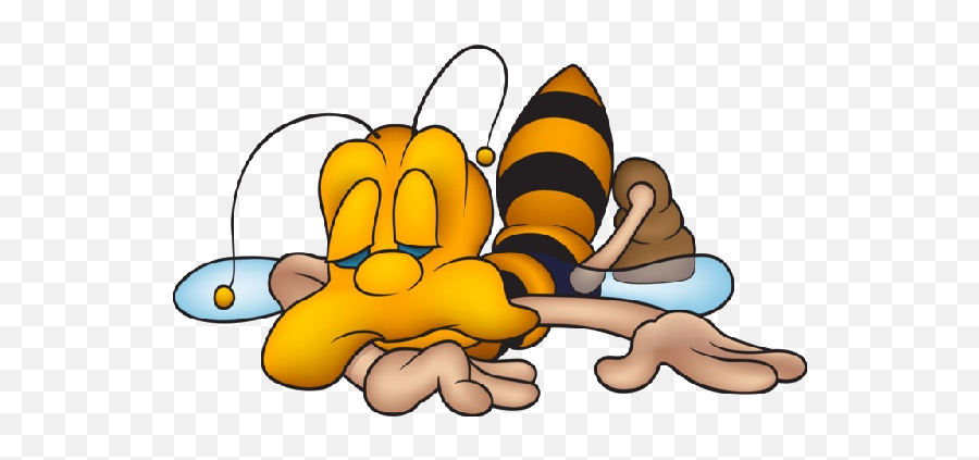 Clipart - Dead Bee Clipart Emoji,Bee Emoji Transparent