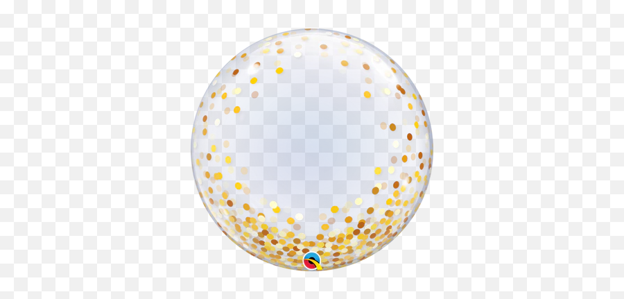 Deco Bubbles - Confetti Bubble Balloon Png Emoji,Bubbles Emoji