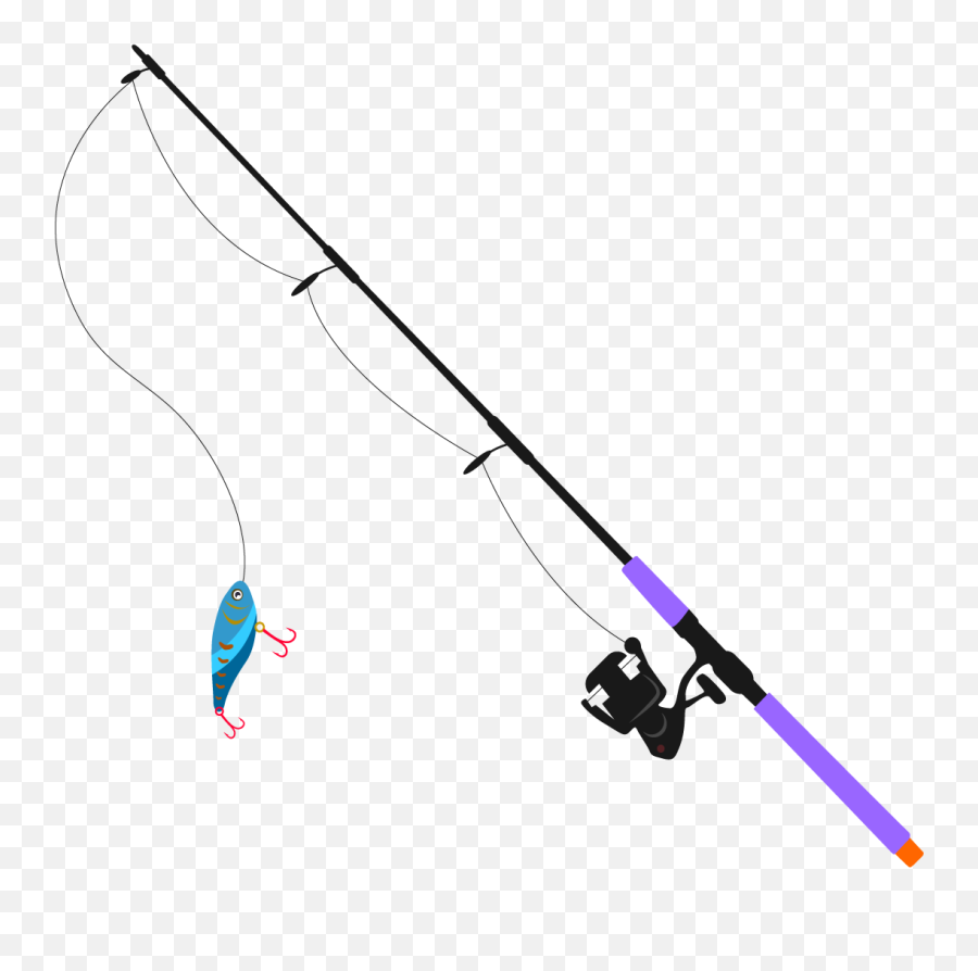 Fish - Transparent Background Fishing Pole Clipart Emoji,Fisherman Emoji