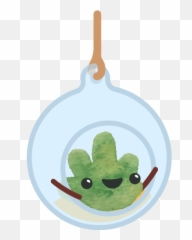 Happy Succulents - Alligator Emoji,Succulent Emoji