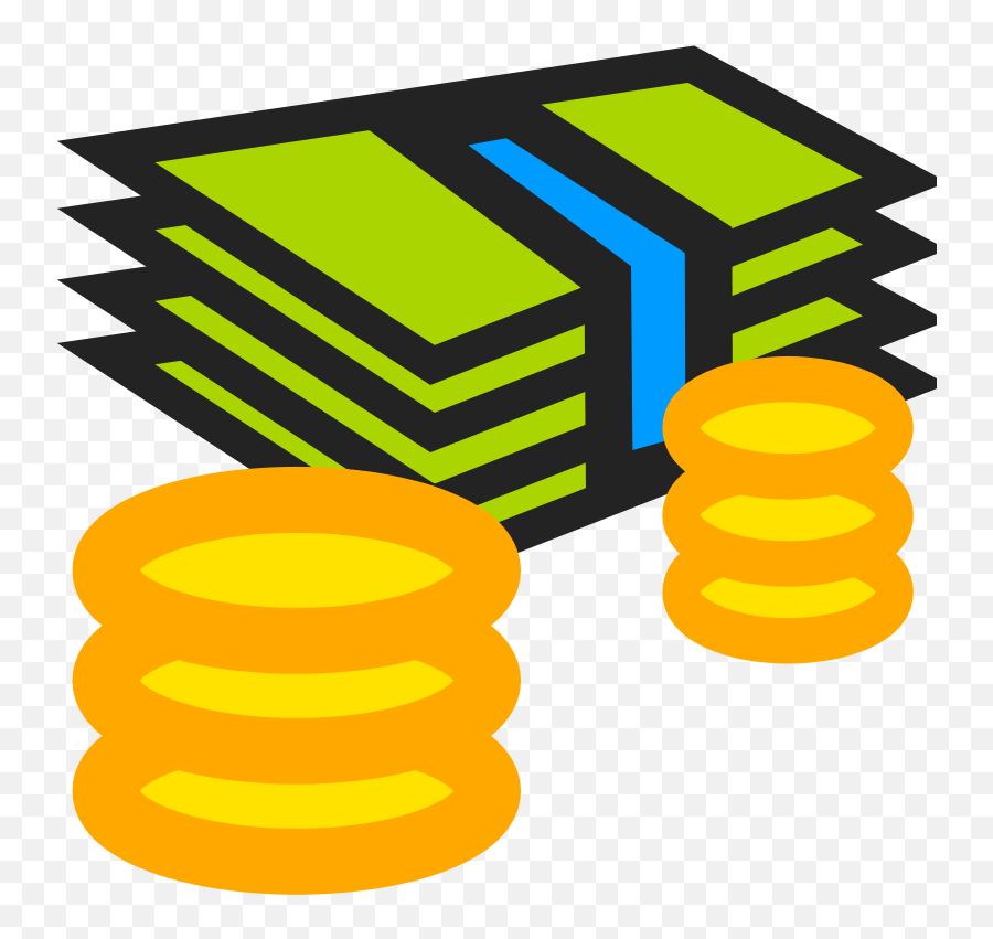 Stack Of Money Free Download Clip Art - Money Coin Clipart Emoji,Cash Emoji Transparent