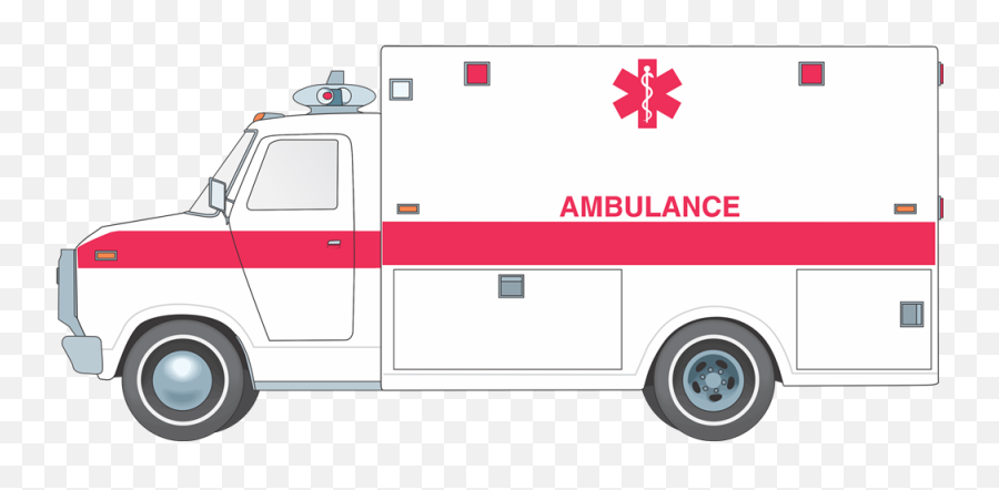 Ambulance Free To Use Clip Art 2 Image - Ambulance Clipart Png Emoji,Ambulance Emoji