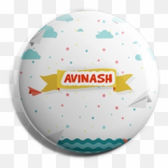 Funcart Paper Plane And Boat Theme Button Badge - Circle Emoji,Plane And Paper Emoji