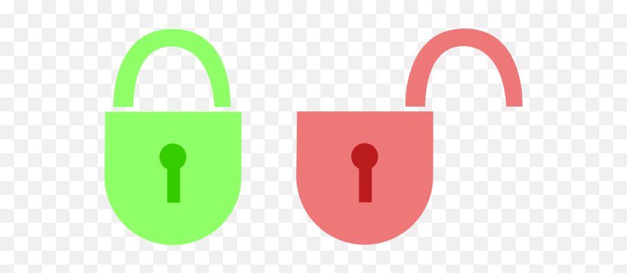Lock Unlock Icon Vector - Transparent Lock Unlock Icon Emoji,Unlocked Lock Emoji