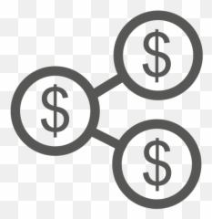 Share dollar coin icon - Transparent PNG u0026 SVG vector file Number Emoji