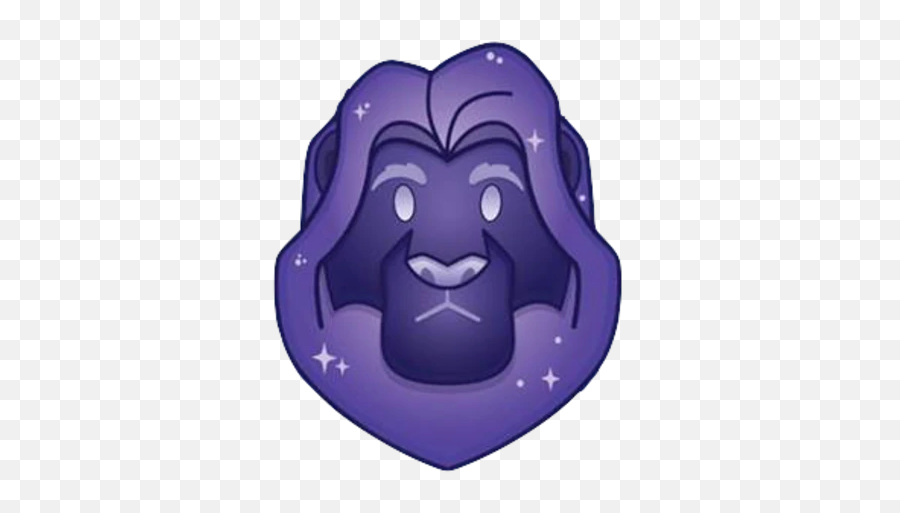 Spirit Mufasa - Disney Emoji Blitz Spirit Mufasa,Purple Emoji