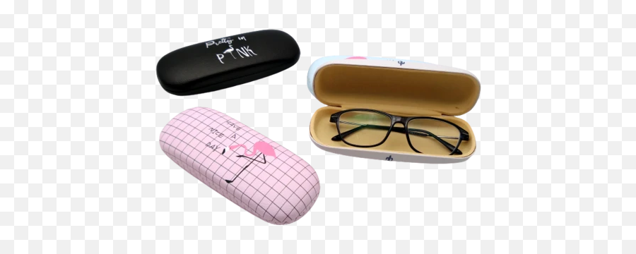 Eyeglass Case Flamingo - Full Rim Emoji,Pink Flamingo Emoji