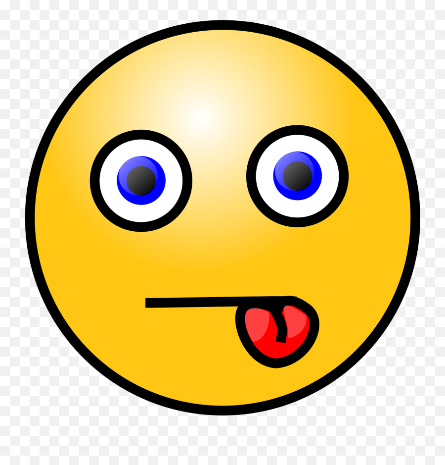 Emoticon Tongue Sticking Expression Symbol - Grimace Noun Emoji,Emoji For Whatsapp