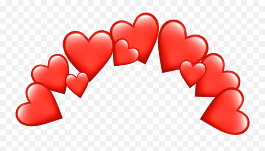 Hearts Crown Red Emojis Cute Sticker By - Mbb Language,Cute Love Emojis