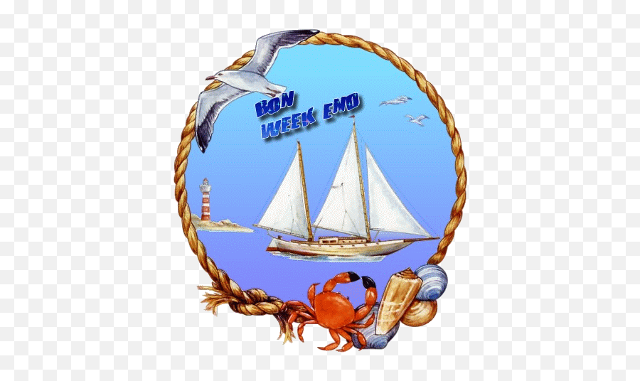 Top Mer Edit Stickers For Android Ios - Gif Bon Weekend À La Mer Emoji,Lil Boat Emoji