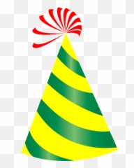 Free Party Hats Cliparts Download Art - Transparent Background Birthday Emoji