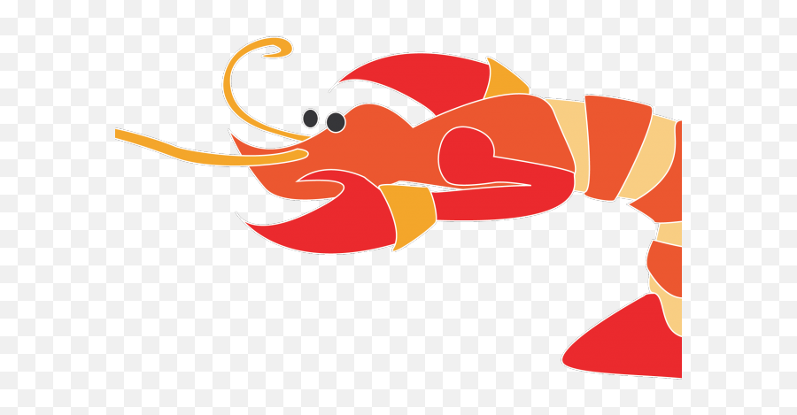 Crawfish Clipart Shrimp - Vektor Lobster Png Emoji,Shrimp Emoji
